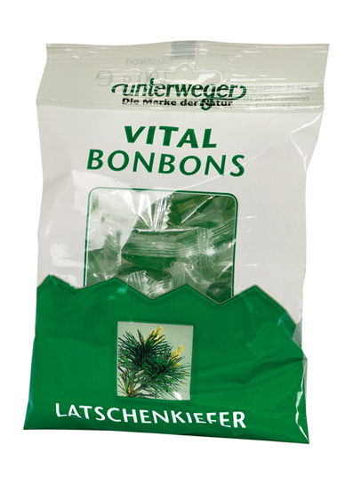 Unterweger – Latschenkiefer Vital bonbons – 100 gr - Afbeelding 2