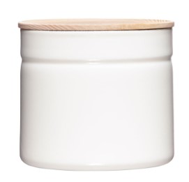 Riess – Voorraadbus midden – puur wit – 13 cm