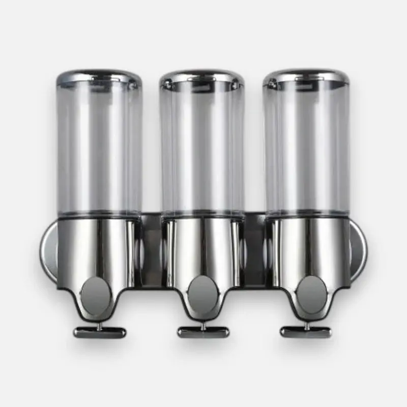 CleanStation™ | Wandzeepdispenser met 3 vakken – Stijlvol & Hygiënisch - Afbeelding 9