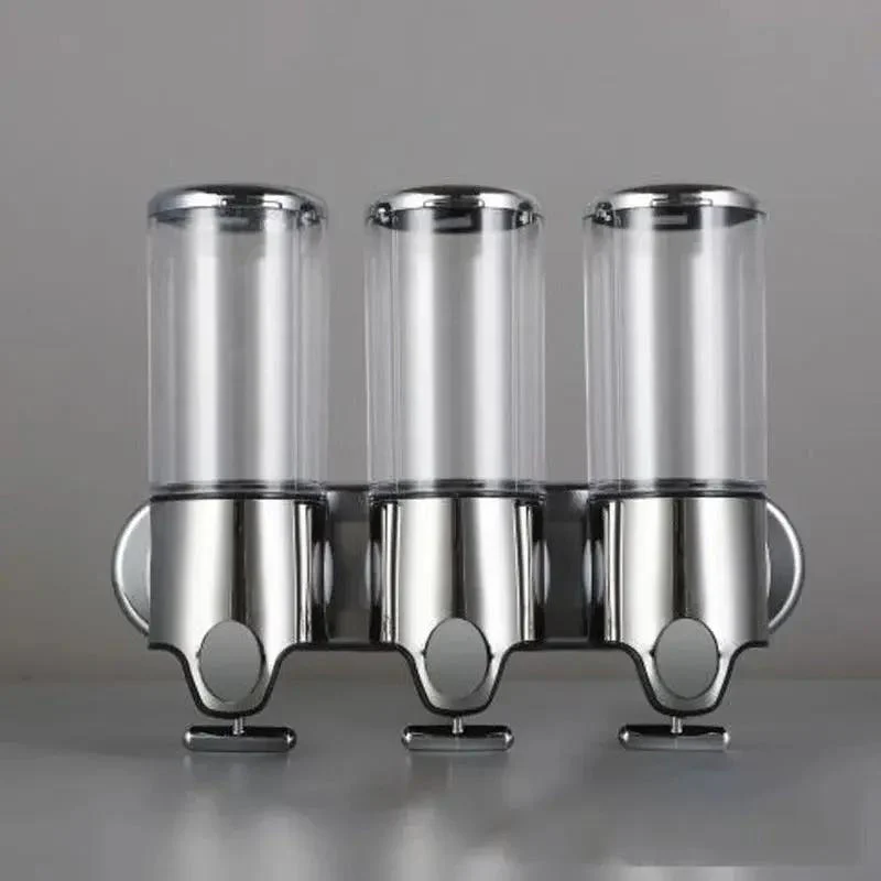 CleanStation™ | Wandzeepdispenser met 3 vakken – Stijlvol & Hygiënisch - Afbeelding 6