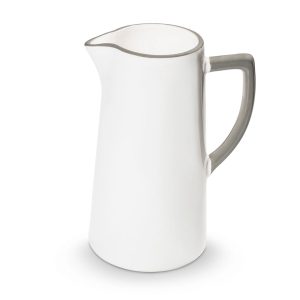 Waterkan recht – Rand grijs – 1,2 ltr