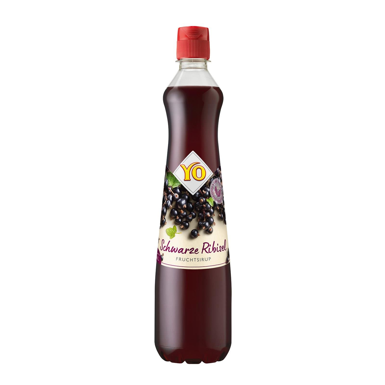 Yo Schwarze Ribisel siroop (Cassis) - Afbeelding 2