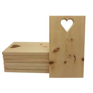 Jausenbrett met hart