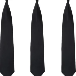 Stropdas - Clip On - Set Van 3 - Voorgeknoopt en Direct Draagbaar