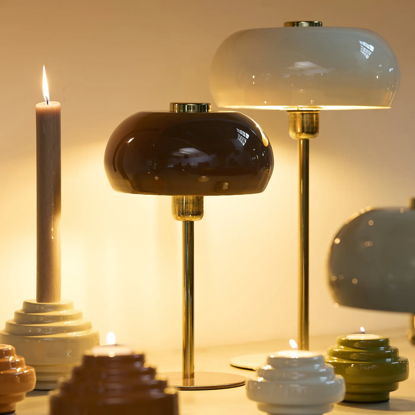 Light & Living Tafellamp Surin Glans - Afbeelding 4