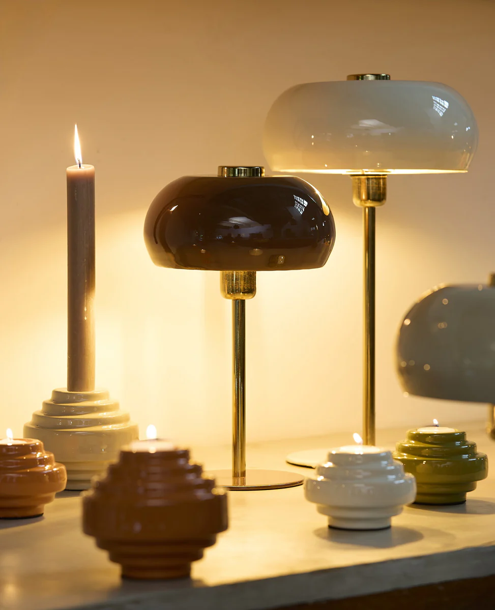 Light & Living Tafellamp Surin Glans - Afbeelding 3