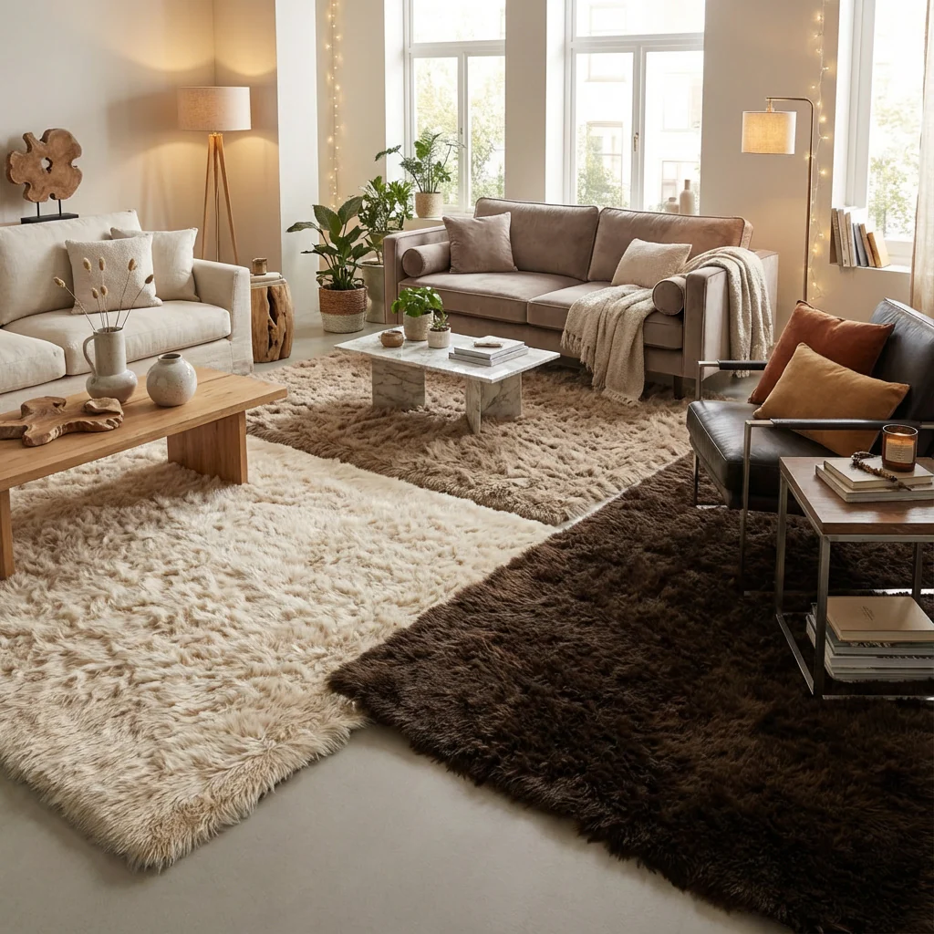 By-Boo Laska Vloerkleed – 190x290– Bruin - Afbeelding 2