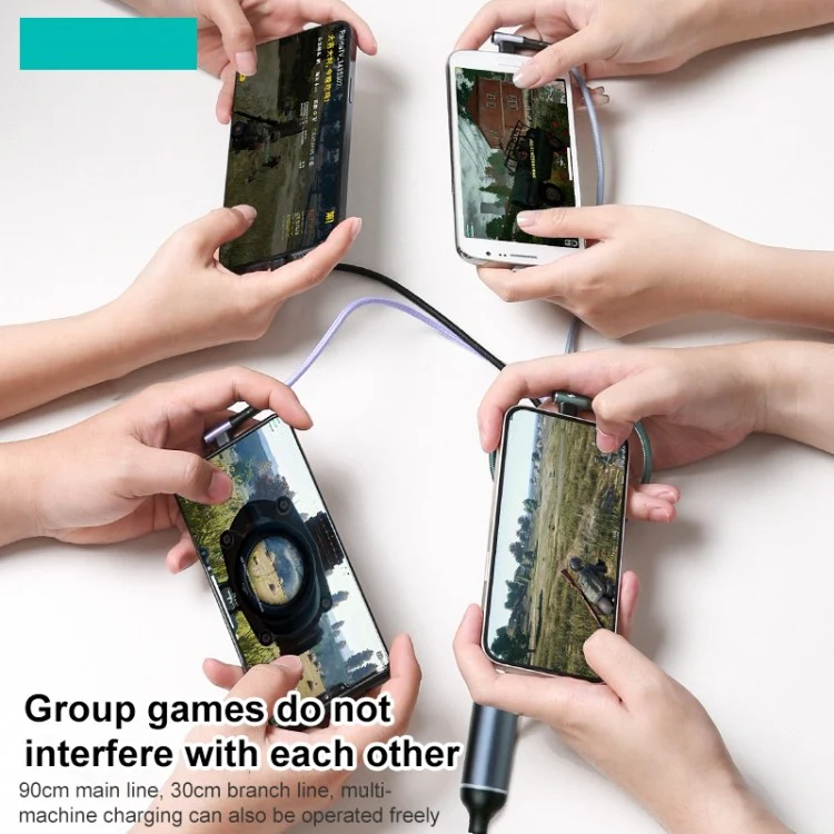 Multifunctionele Kabel - 4 in 1 - Compact en Duurzaam - Afbeelding 5