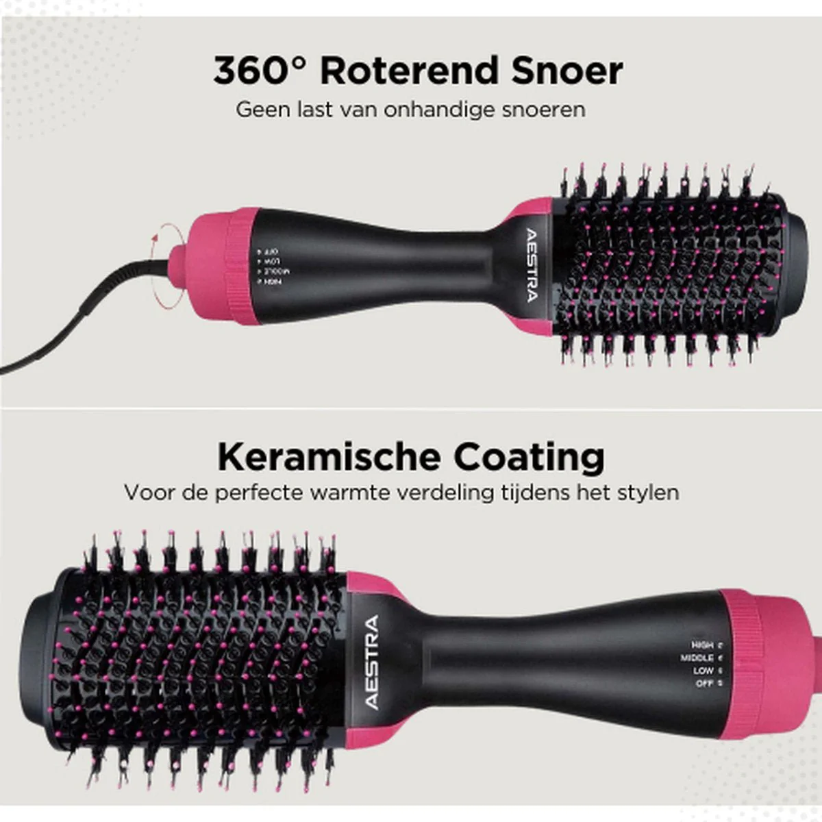 BorstelFöhn™ | 2‑in‑1 Föhnborstel voor Gladde Zachte Looks - Afbeelding 7