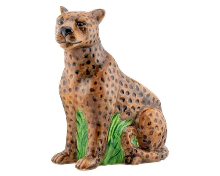 Luipaard Plantenbak Keramiek – Decoratief Design - Afbeelding 4