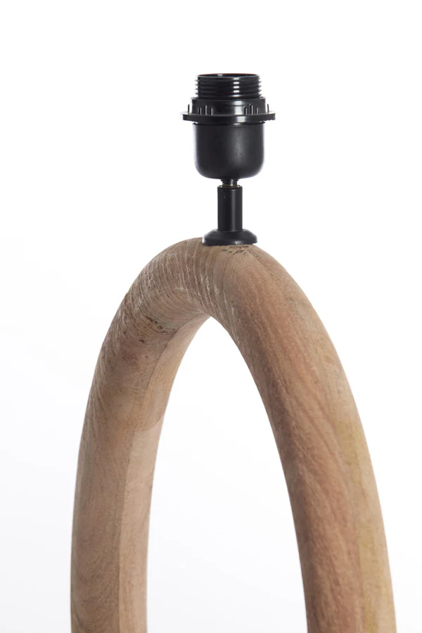 Light & Living Lampvoet Nubia Mangohout - Afbeelding 6