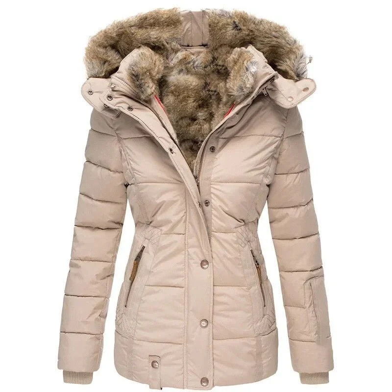 Chloe™ | Chique Bont gevoerde Winterjas voor Dames - Afbeelding 3