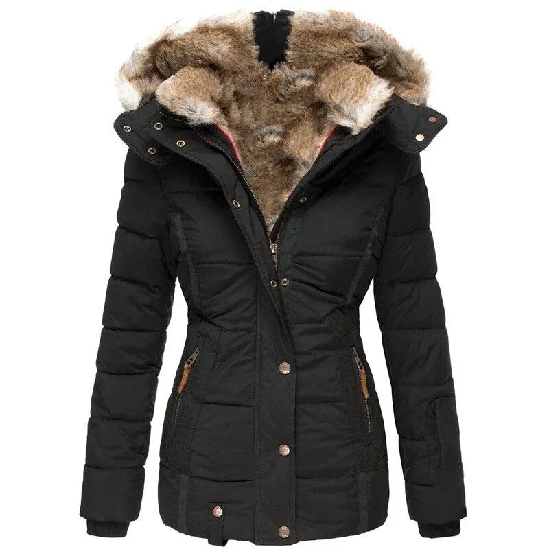 Chloe™ | Chique Bont gevoerde Winterjas voor Dames - Afbeelding 7