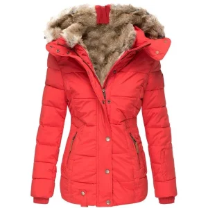 Chloe™ | Chique Bont gevoerde Winterjas voor Dames