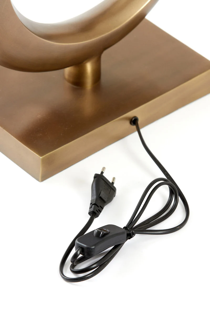 Light & Living Lampvoet Lune Antiek Brons - Afbeelding 6