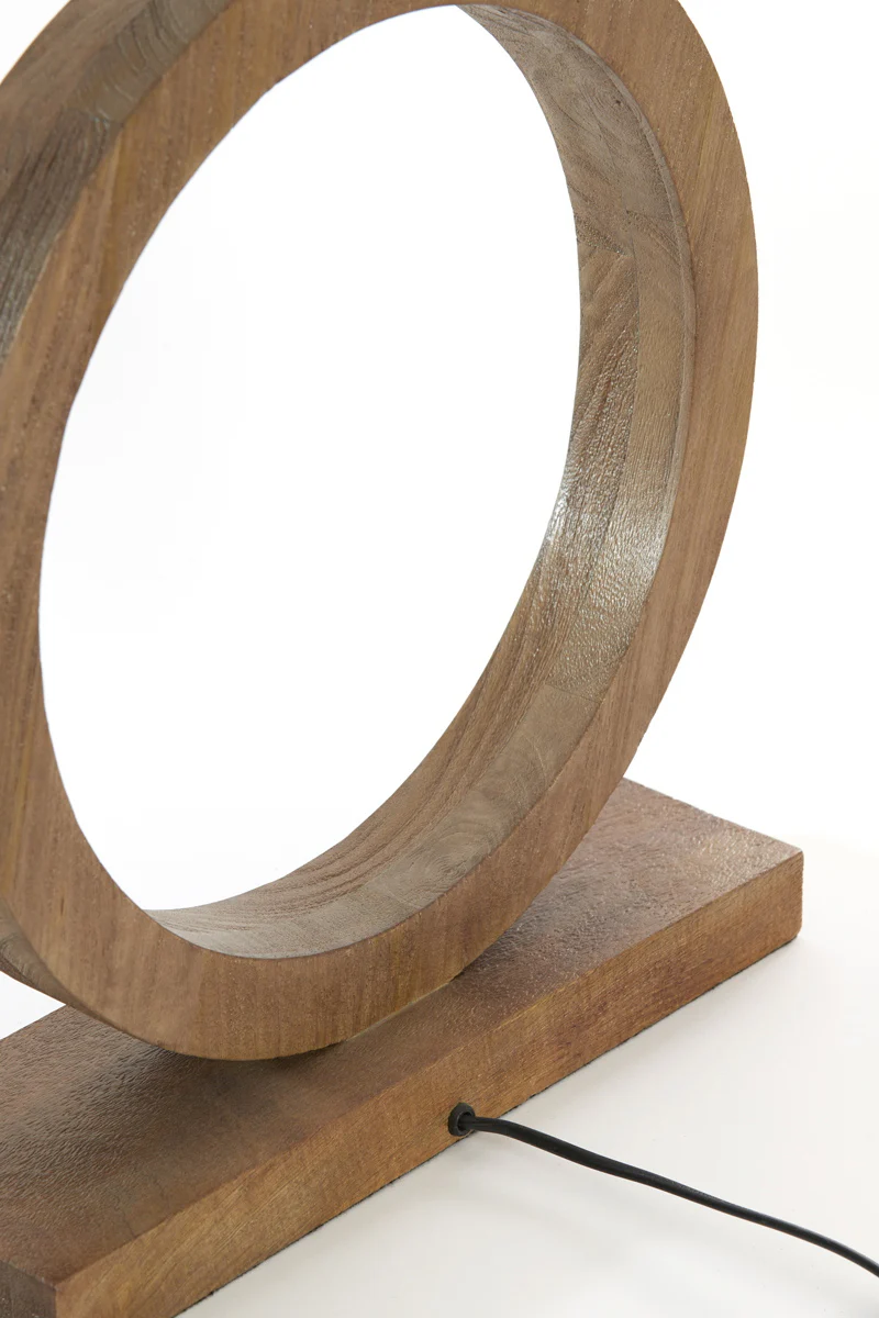 Light & Living Lampvoet Tinar Mangohout - Afbeelding 6