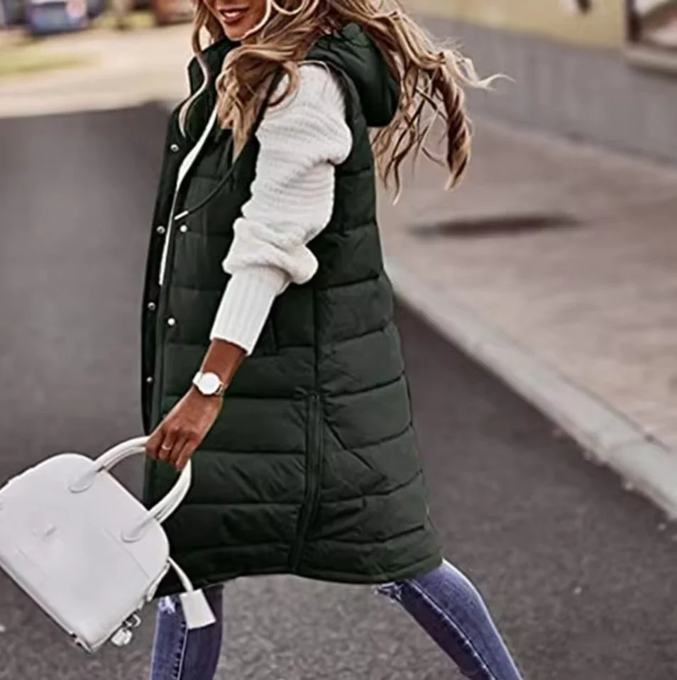 Dahlia™ | Jouw Stijlvolle Lange Puffer Vest - Afbeelding 5
