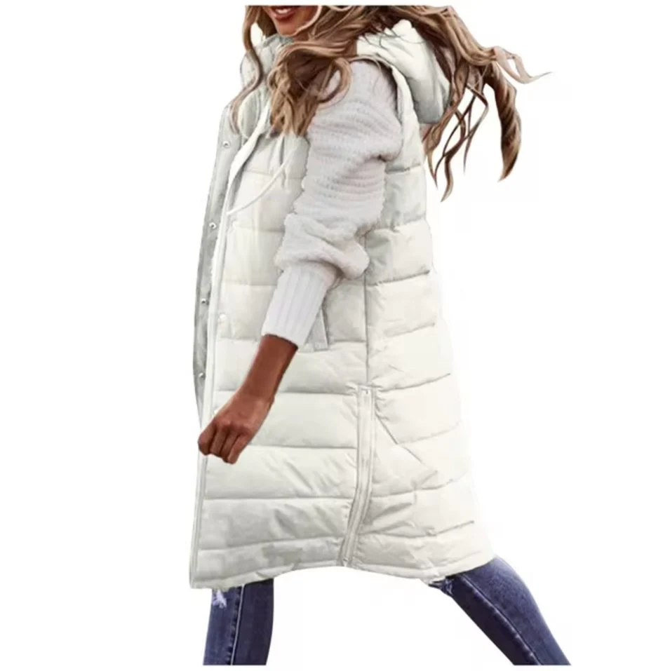 Dahlia™ | Jouw Stijlvolle Lange Puffer Vest - Afbeelding 9