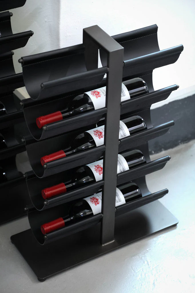 Davitt Wijnrek leren houders S PTMD - Afbeelding 3