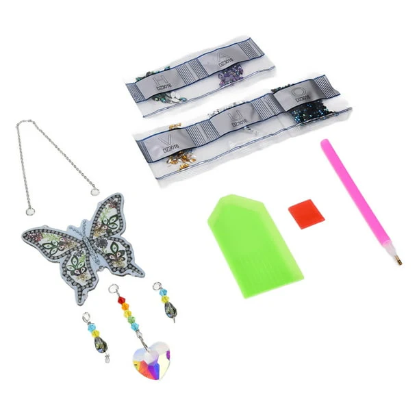 DIY Diamant Schilder Set – Kleurvolle Decoratie voor Auto of Huis - Afbeelding 3