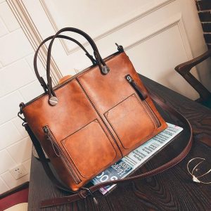EllaBag™ | Grote schoudertas in vintage stijl