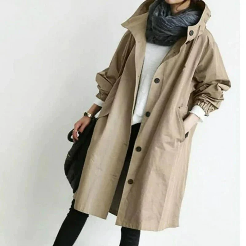 EmmaCloudTrench™ | Luxe Trenchcoat met Capuchon - Afbeelding 7