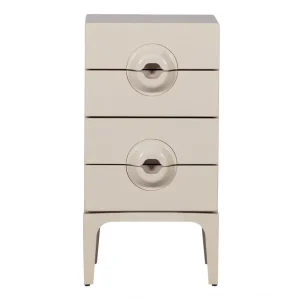 WOOOD Merge ladekast 4 lades hout greige