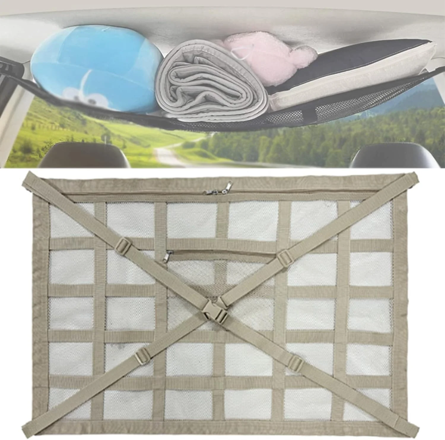 RoofNet™ | Slimme opbergruimte bovenin je auto - Afbeelding 3