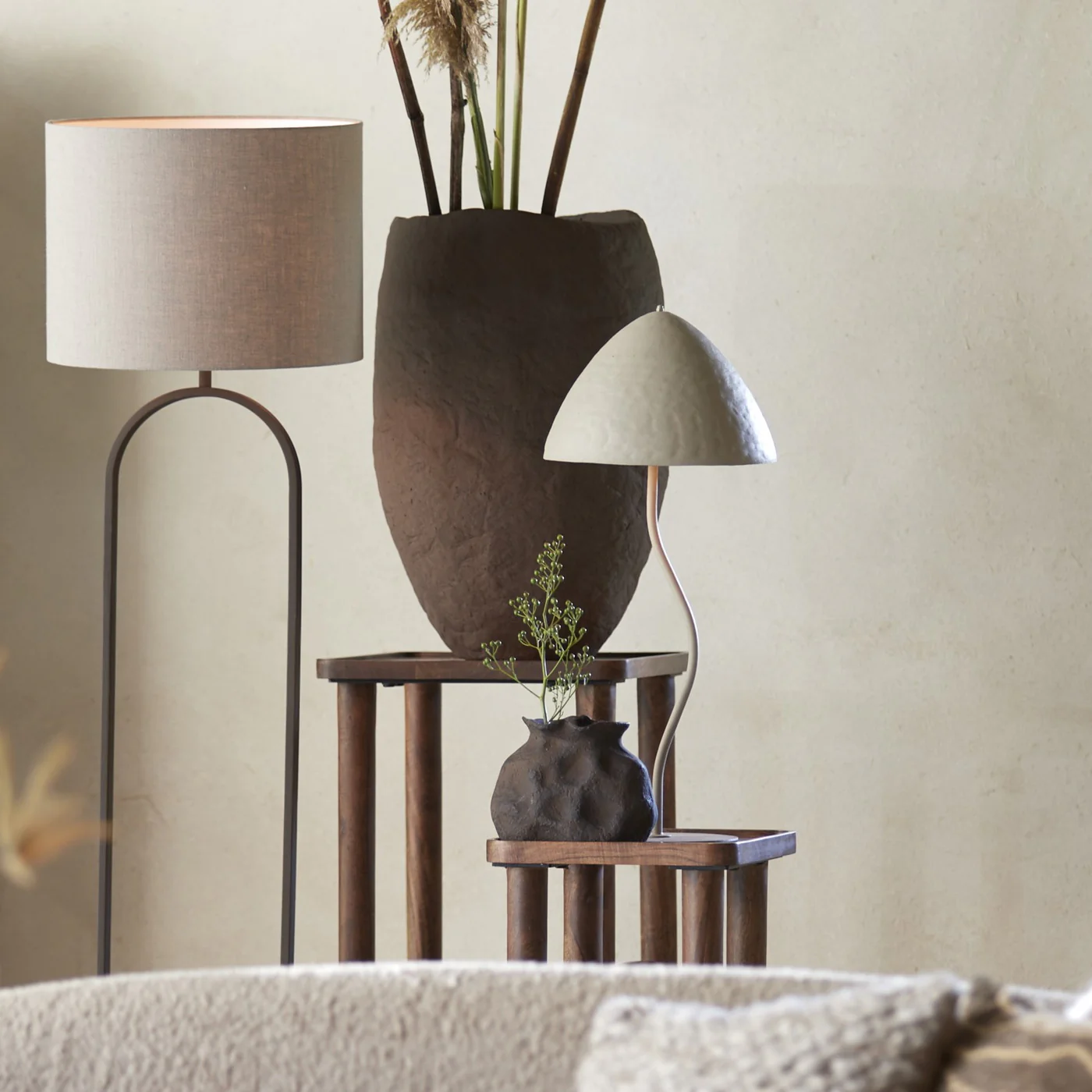 Light & Living Tafellamp Elimo Ø25x67cm - Afbeelding 3