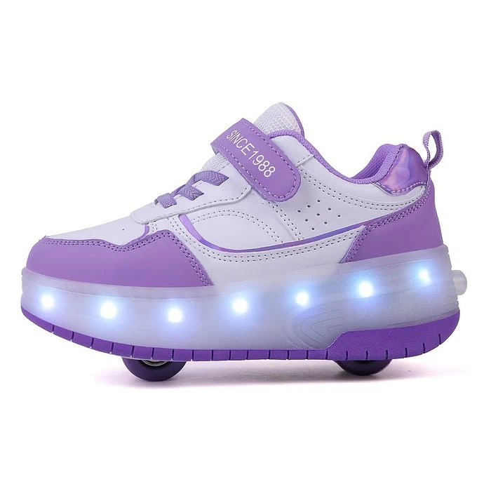 FlashRider™ | Sneakers met Uitschuifwielen en Lichtshow - Afbeelding 7