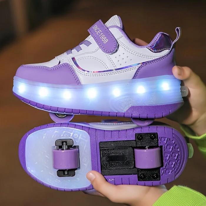 FlashRider™ | Sneakers met Uitschuifwielen en Lichtshow - Afbeelding 9