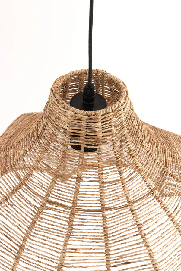 Light & Living Lampenkap Tonoda Jute Naturel Ø60x34cm - Afbeelding 5