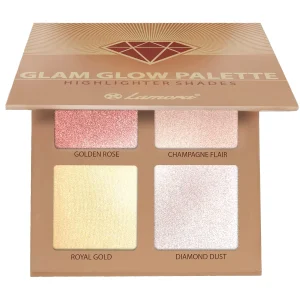 Radiant Glow Highlighter Palette - 4 Schitterende Tinten voor Elke Huidskleur