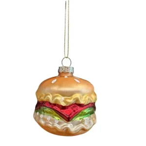 Kerst Hamburger ornament