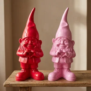 Valentijn Kabouter Roze/Rood