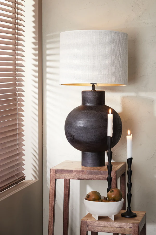 Light & Living Lampenkap Saverna Rond - Afbeelding 3