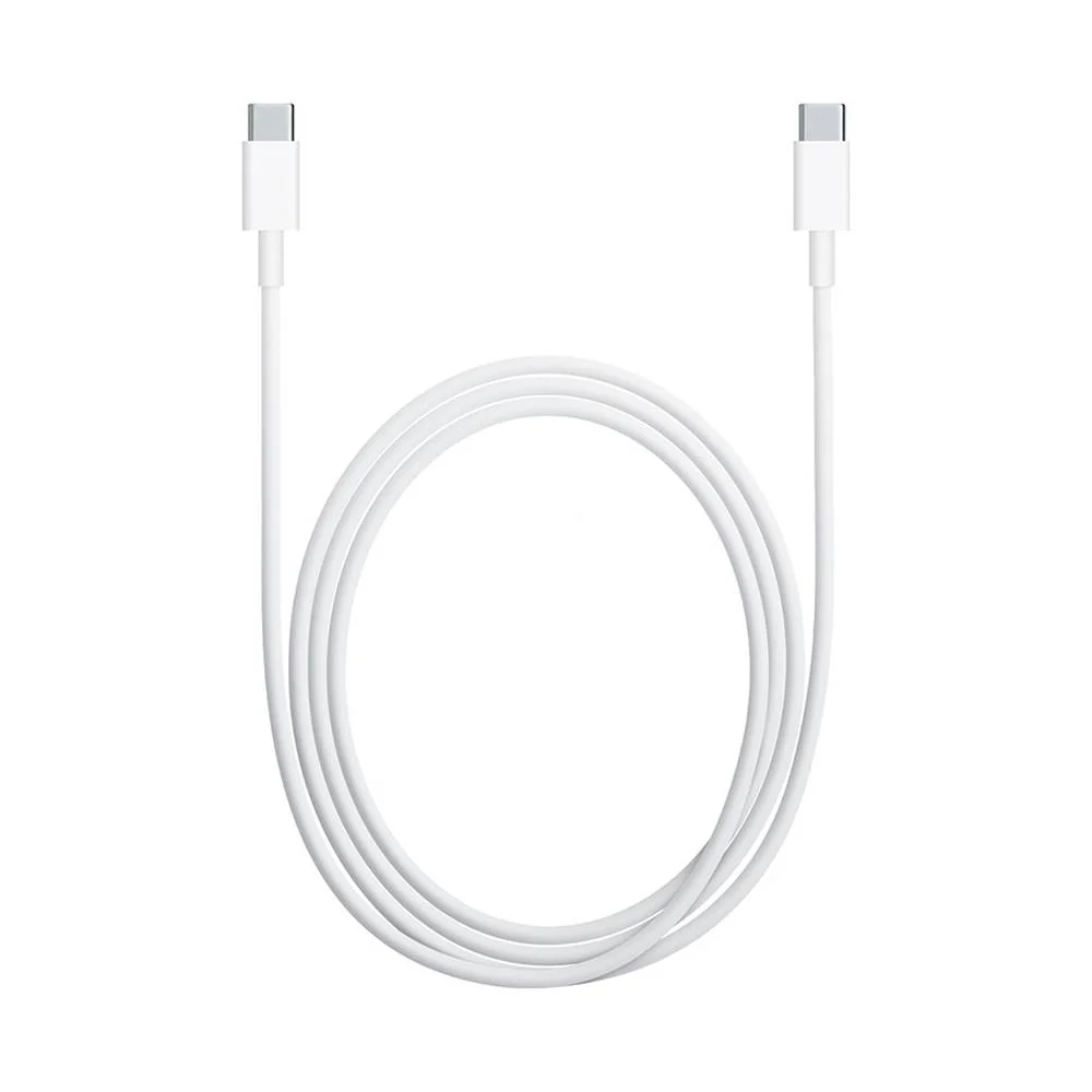Oplaadkabel - 2 stuks - 1 meter - Premium USB-C naar USB-C - Wit - Afbeelding 2