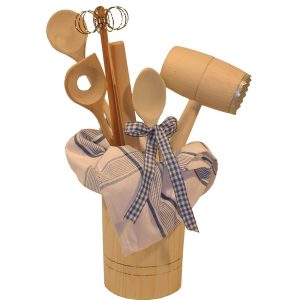 Houten keukengerei set