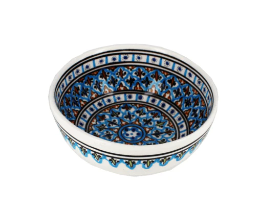 Tunesisch Servies – Handgemaakte Kom 15cm - Afbeelding 7