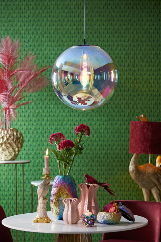 Light & Living Hanglamp Medina Glas - Afbeelding 8