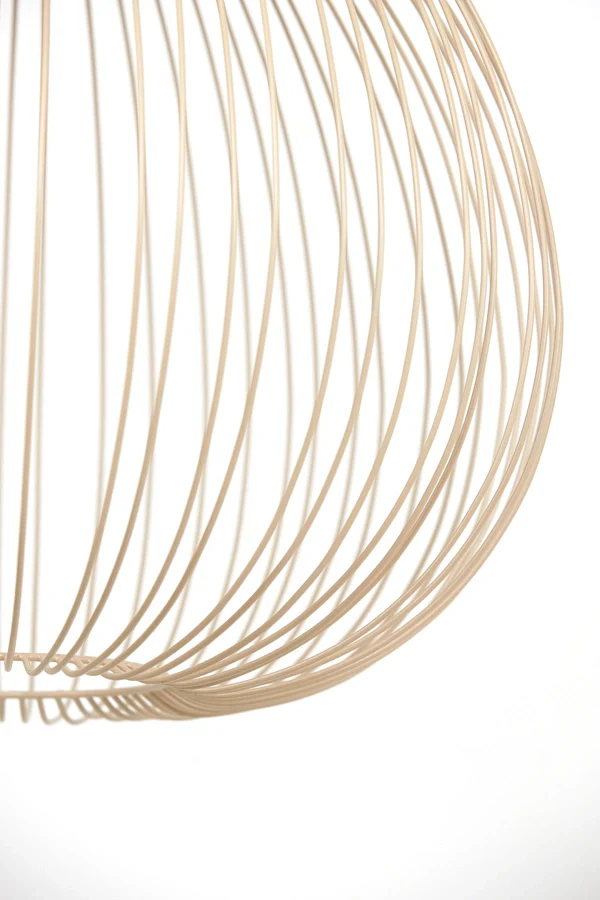 Light & Living Hanglamp Rilana Mat Beige Ø34cm - Afbeelding 6