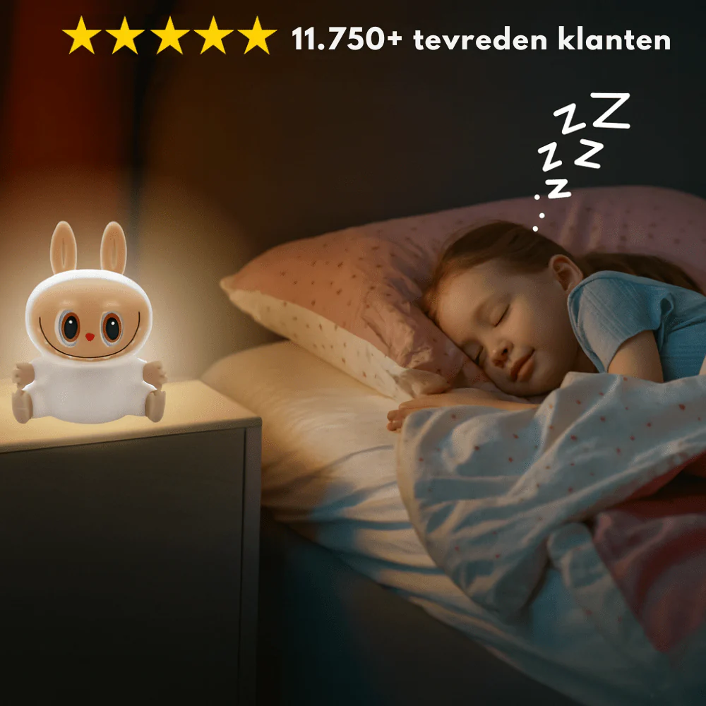 LabubuLampje™ | Licht voor wie de nacht nog spannend vindt - Afbeelding 3