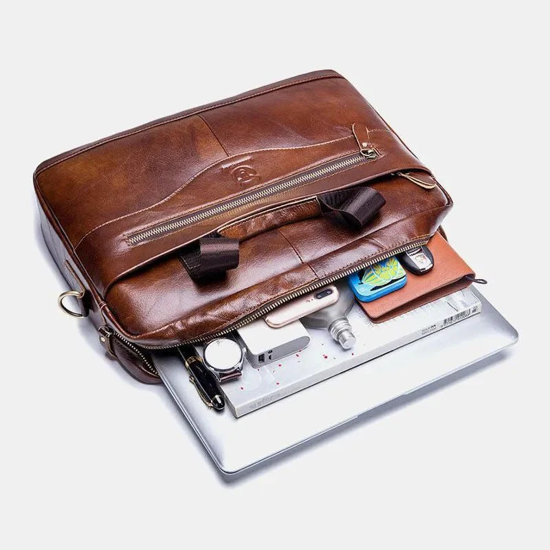 LeatherElite™ | Zakelijke Laptoptas - Afbeelding 6