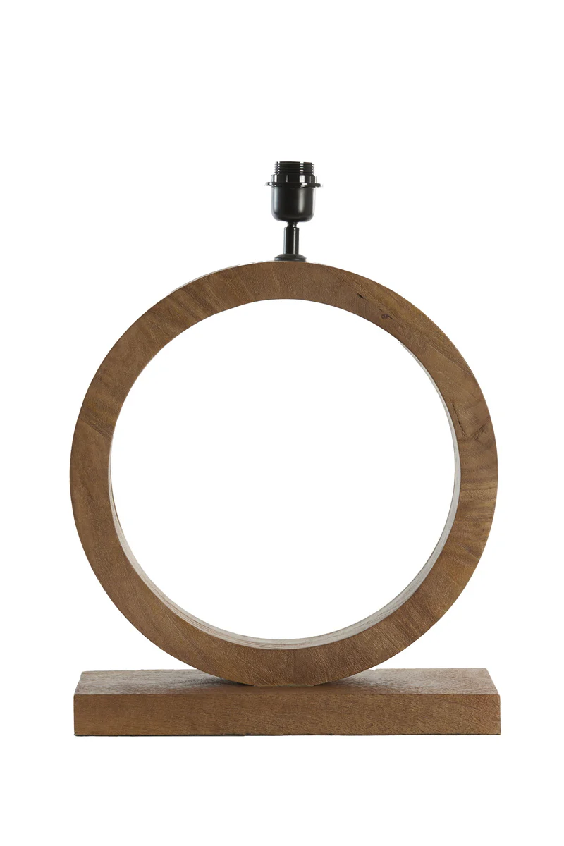 Light & Living Lampvoet Tinar Mangohout - Afbeelding 9