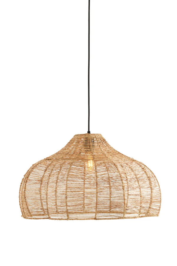 Light & Living Lampenkap Tonoda Jute Naturel Ø60x34cm