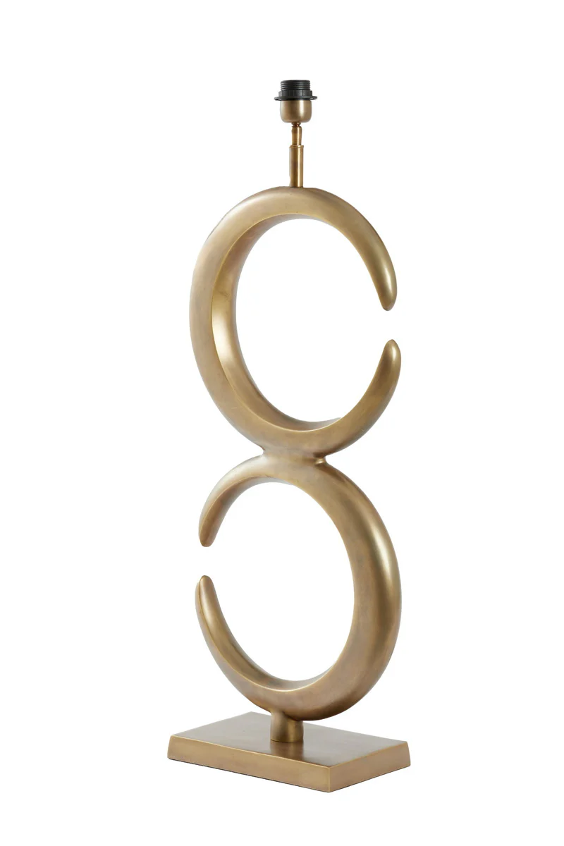 Light & Living Lampvoet Lune Antiek Brons - Afbeelding 3