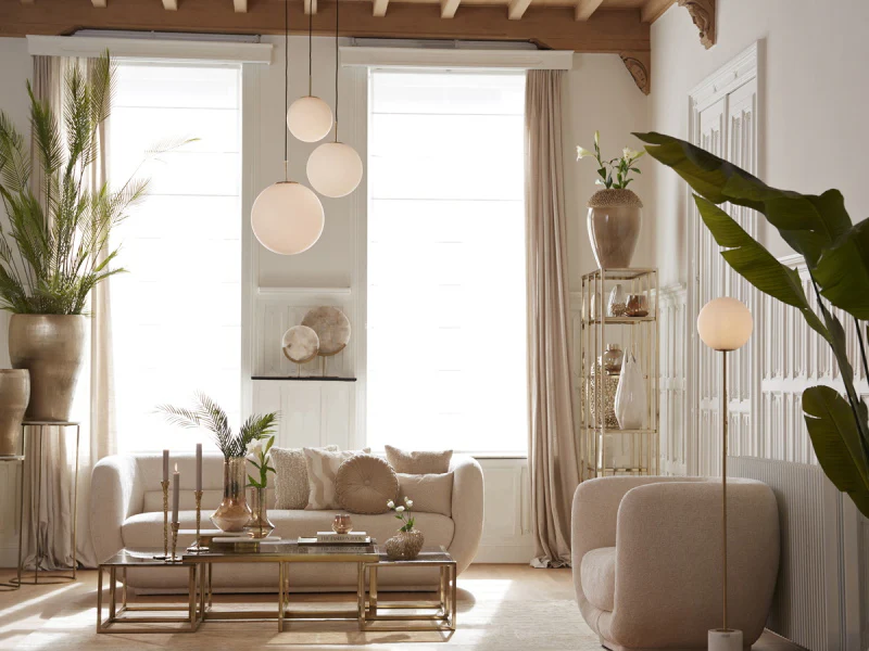 Light & Living Hanglamp Medina Glas - Afbeelding 5