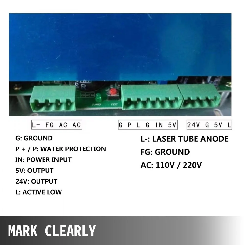 CO2-Laservoeding 40W - Hoogwaardige Prestaties voor Lasersnijmachines - Afbeelding 6