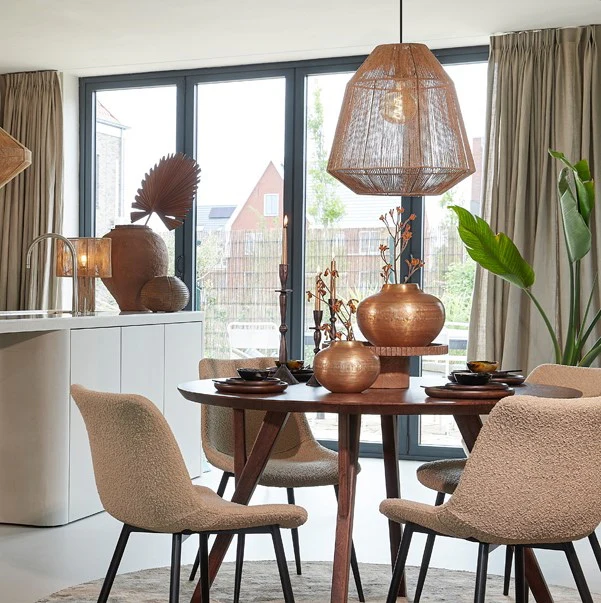 Light & Living Hanglamp Malva Jute Naturel - Afbeelding 4