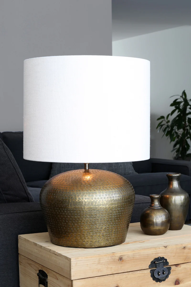 Light & Living Lampenkap Livigno Rond - Afbeelding 6